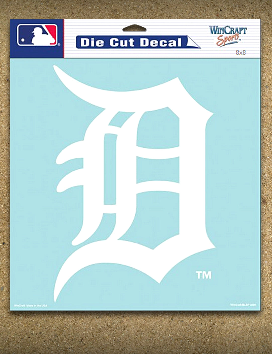 Detroit Tigers Old English D - 8 Decal – The Michigan Outfitter