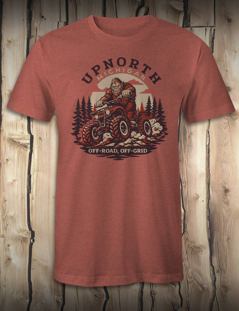 Michigan T-Shirt - Bigfoot Unplugged - Mens - The Michigan Outfitter