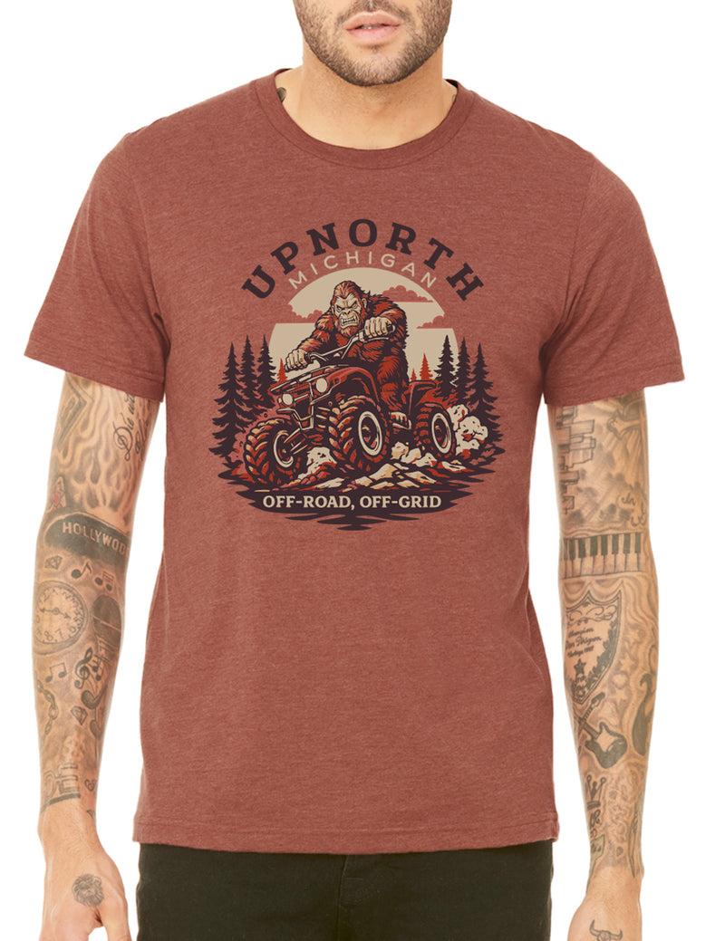 Michigan T-Shirt - Bigfoot Unplugged - Mens - The Michigan Outfitter