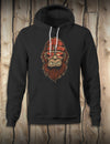 Bigfoot Head - Hoodie - Vintage Black