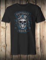 Detroit Helmet Skull - Vintage Black