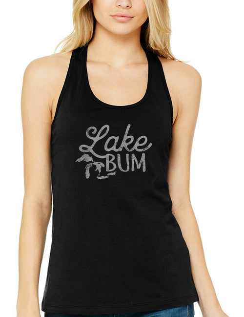 Lake Bum - Women's Tank - Black