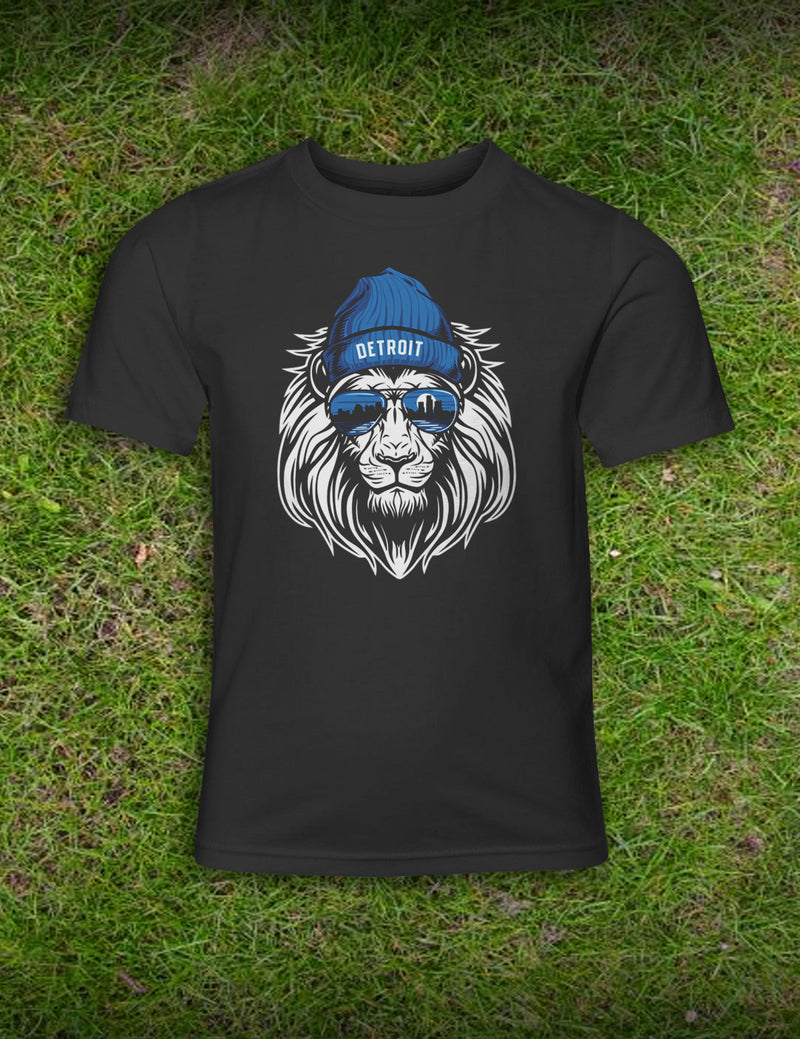 Lion Head - Youth - Vintage Black