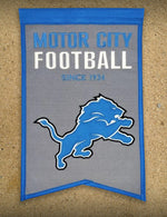 Detroit Lions Franchise Banner