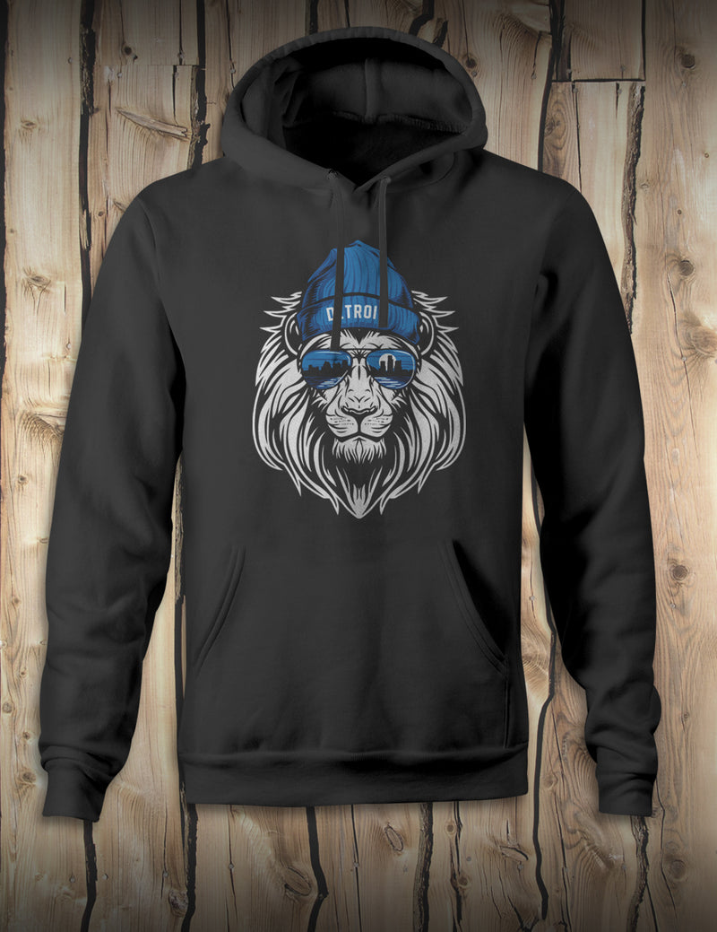 Lion Head - Unisex Hoodie - Black