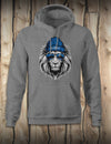 Lion Head - Unisex Hoodie - Gray