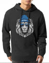 Lion Head - Unisex Hoodie - Black