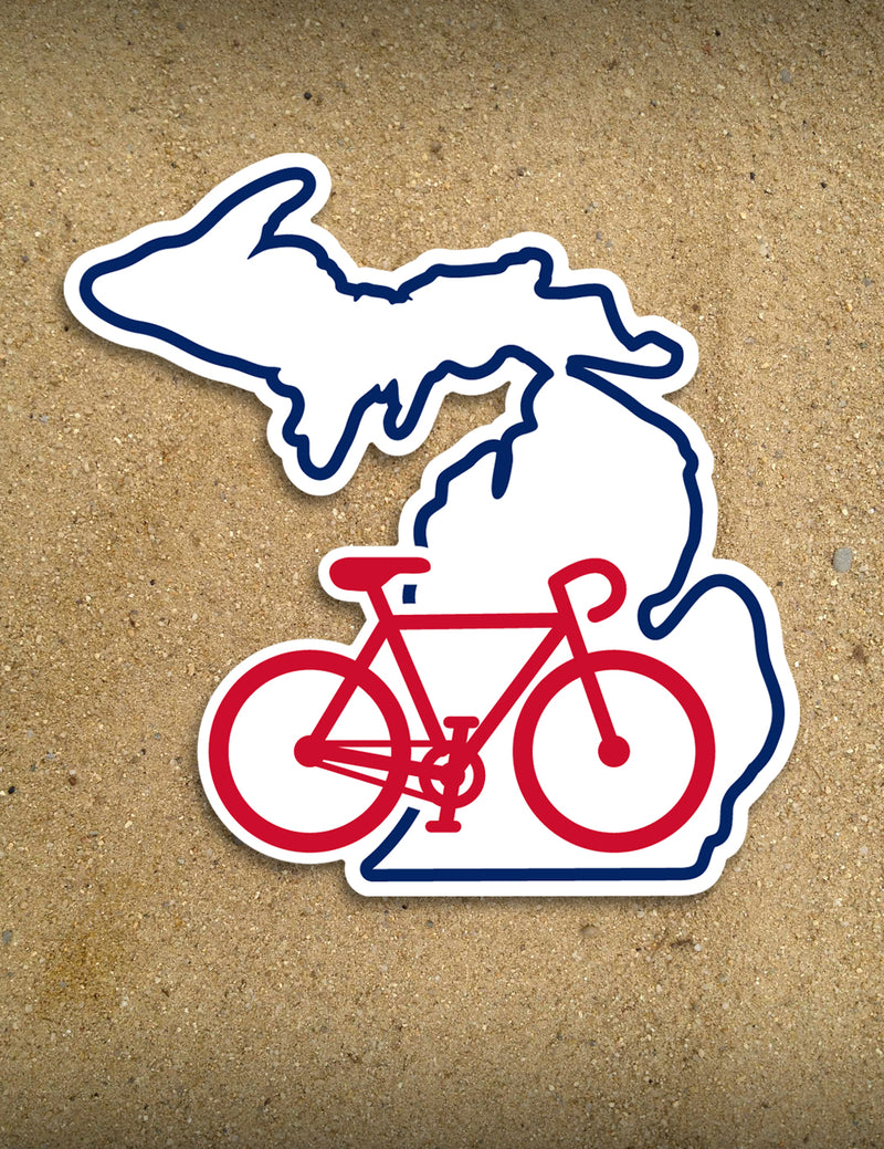 MI Ride - 4" Michigan Sticker