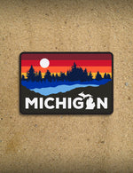 Michigan Lake - 4" Michigan Sticker