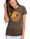 Orange Sunset - Women's - Heather Brown