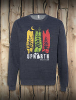 Paint Smear - Unisex Crewneck Sweatshirt - Navy