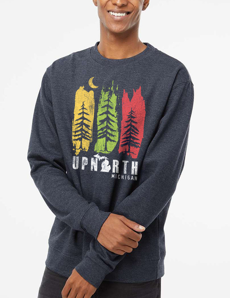 Paint Smear - Unisex Crewneck Sweatshirt - Navy