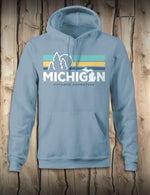 Parallel Lines - Unisex Hoodie - Light Blue