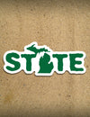 State - 7" Sticker