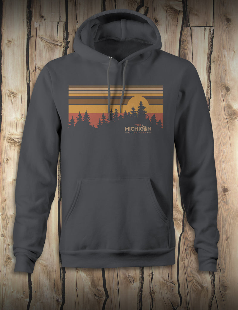 Tree Line - Unisex Hoodie - Asphalt