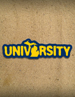 University - 7" Sticker