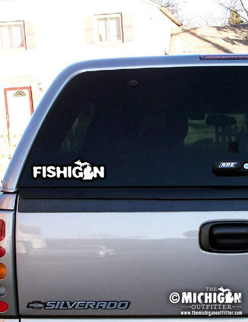 7" Sticker - Fishigan