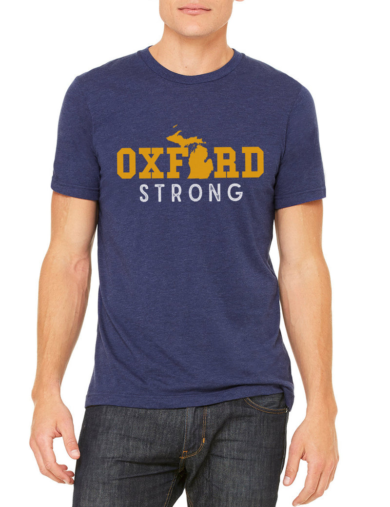 Oxford Strong T-Shirt - Heather Navy - FUND RAISER