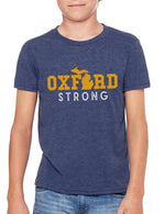 Oxford Strong - Youth - Heather Navy - FUND RAISER