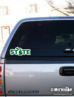 State - 7" Sticker