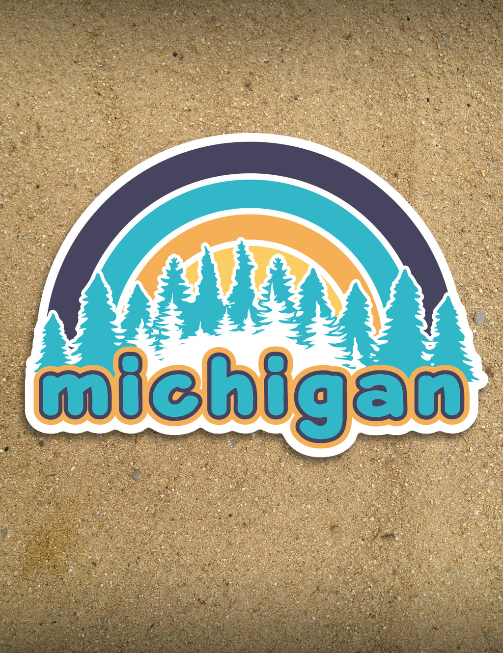 Lower Michigan Sticker MICHIGAN STICKERS – The Michigan Outfitter