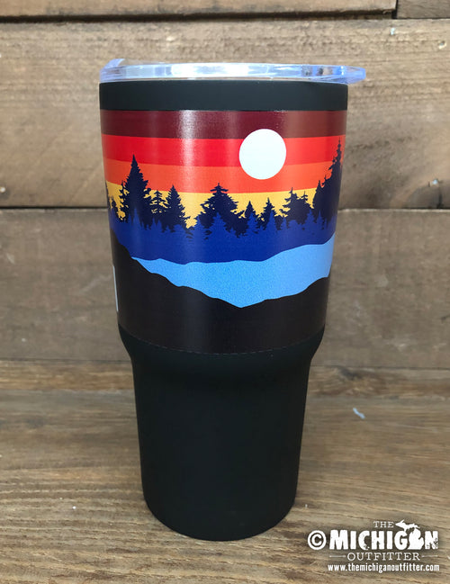 20oz Stainless Steel Tumbler - Michigan Lake