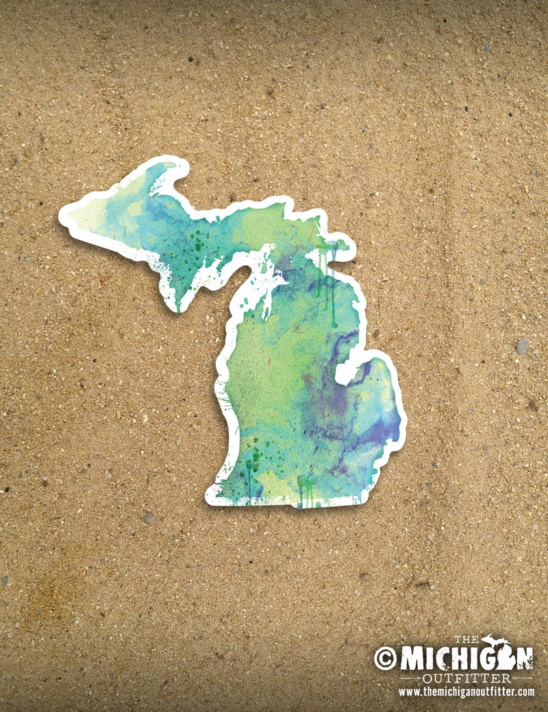 Michigan Magnet - Watercolor